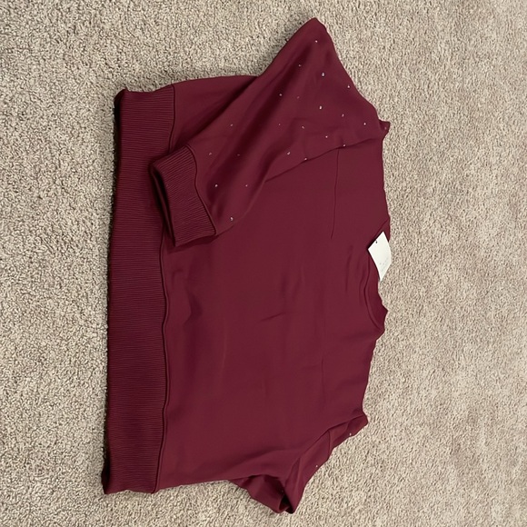 A New Day Target sweater. Warm. Beautiful burgundy color. - Picture 3 of 3